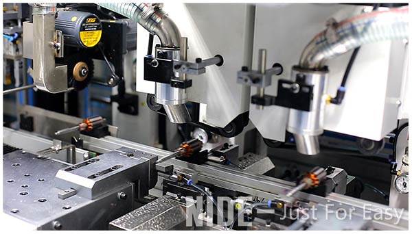ankercommutator het draaien machine automatisch