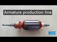 RAL9010 Electric Motor Production Line Armature Auto Winding Machine