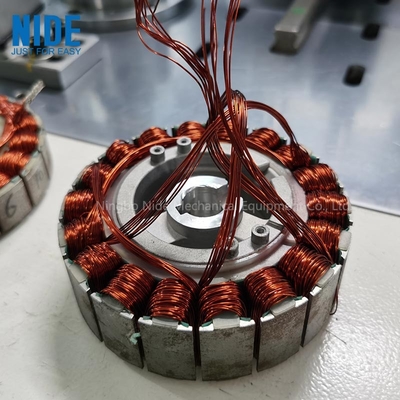 2 stations Wheel Hub Motor Stator Winding Machine Automatische zelfbalans scooter