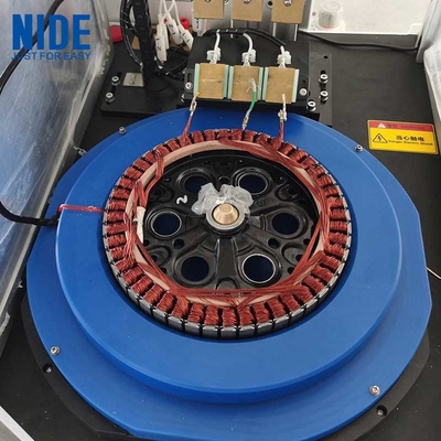Automatische wielcentrale motor stator testmachine overspanningstestmachine