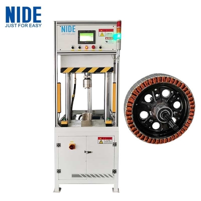 Automatische wielhub motor stator as drukmachine