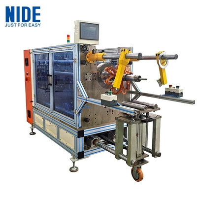Horizontale Stator die Opnemend Machine met Wig het Voeden Wijze winden
