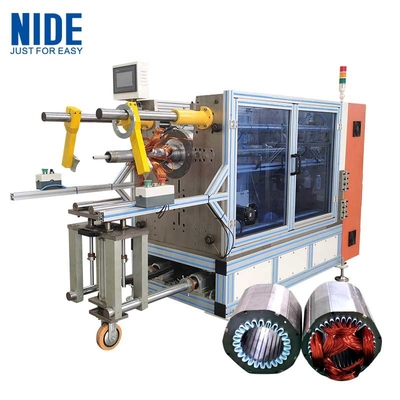 Horizontale Stator die Opnemend Machine met Wig het Voeden Wijze winden