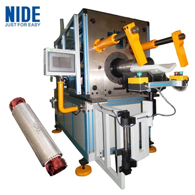 Horizontale Stator die Opnemend Machine met Wig het Voeden Wijze winden