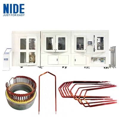 Automatische haarspeld stator vormmachine haarspeld motor technologie oplossing voor automobiel aandrijving motor