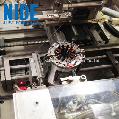 Precieze resultaten Automatische armatuur wikkelmachine met verstelbare spanning en MITSUBISHI-750W indexering motor