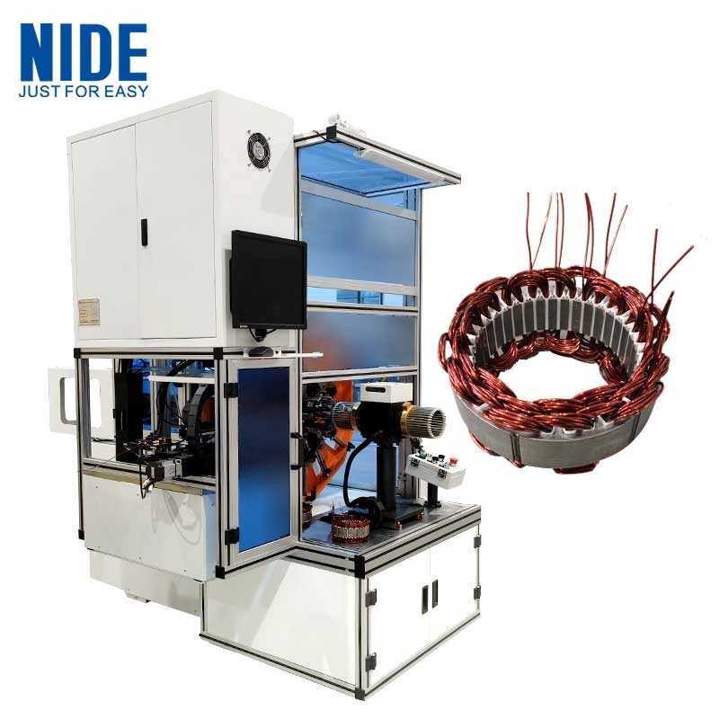 Elektrische de stator windende machine van de generatormotor voor de rol van de generatorstator het winden